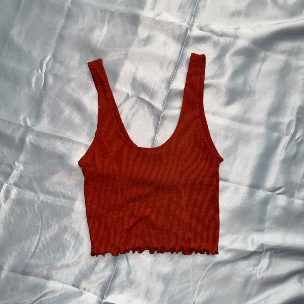 Women's Burnt Orange Tank Top